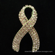 wholesale hot sale fashion bride letter crystal brooch for wedding